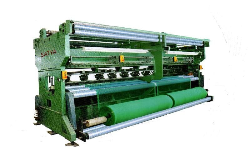 Raschel bag machine