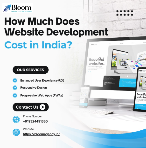 website design cost in India